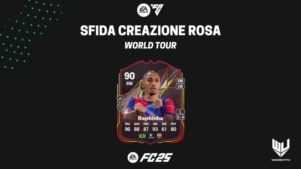 FC 25: Raphinha World Tour SBC