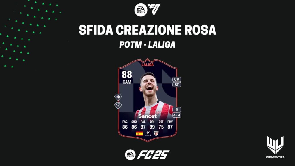 FC 25: Sancet 88 LaLiga POTM SBC