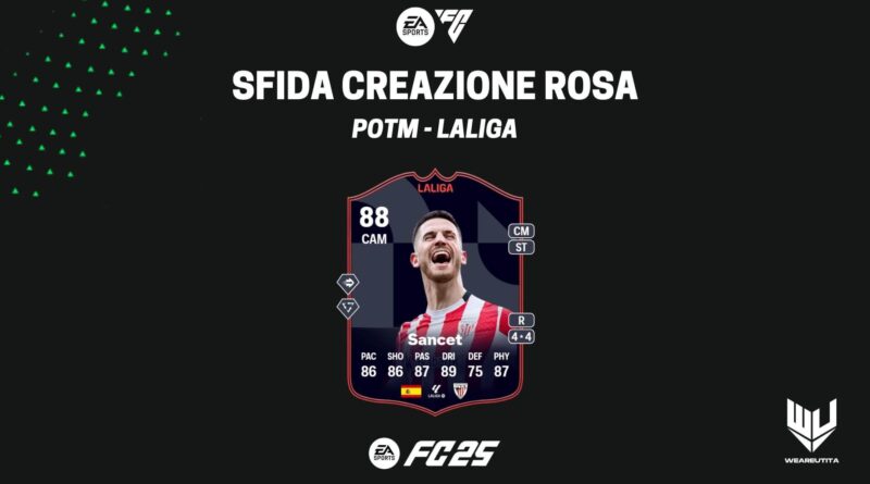 FC 25: Sancet 88 LaLiga POTM SBC