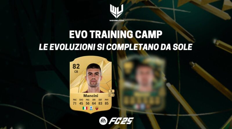 FC 25 Training Camp: le evoluzioni si completano da sole