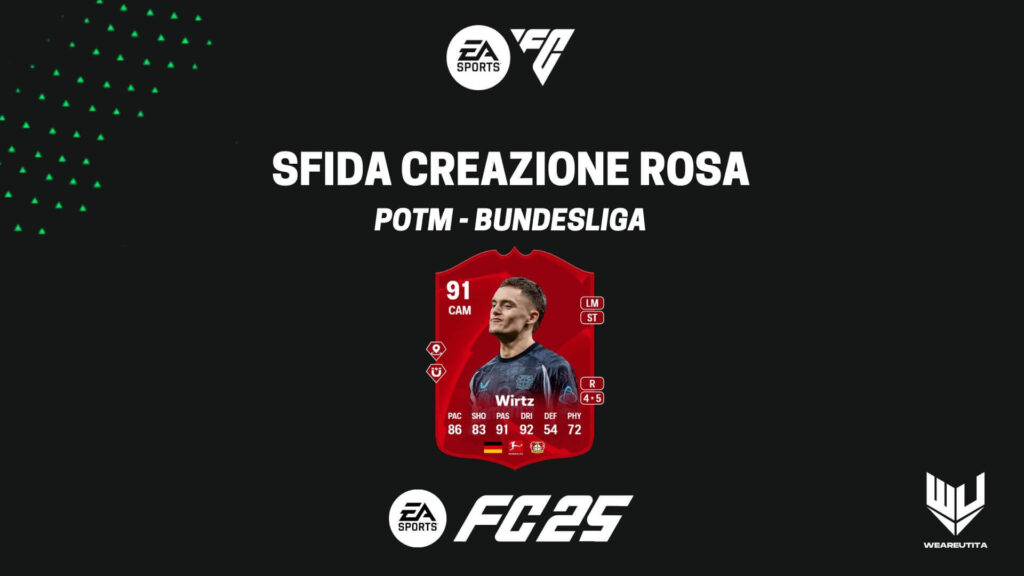 FC 25: Florian Wirtz 91 POTM SBC