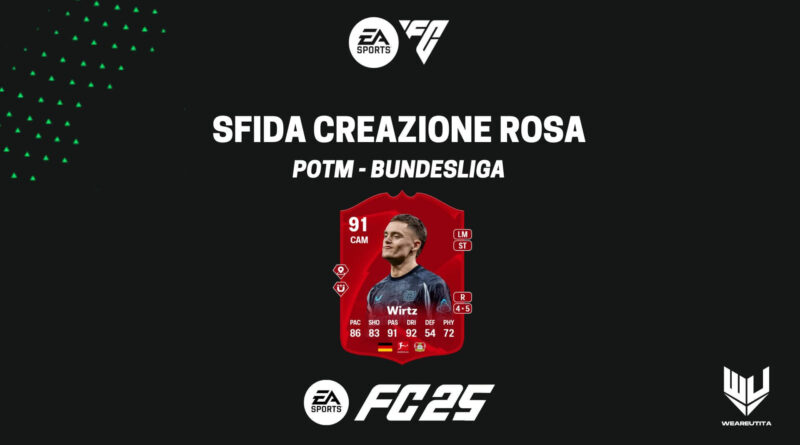 FC 25: Florian Wirtz 91 POTM SBC