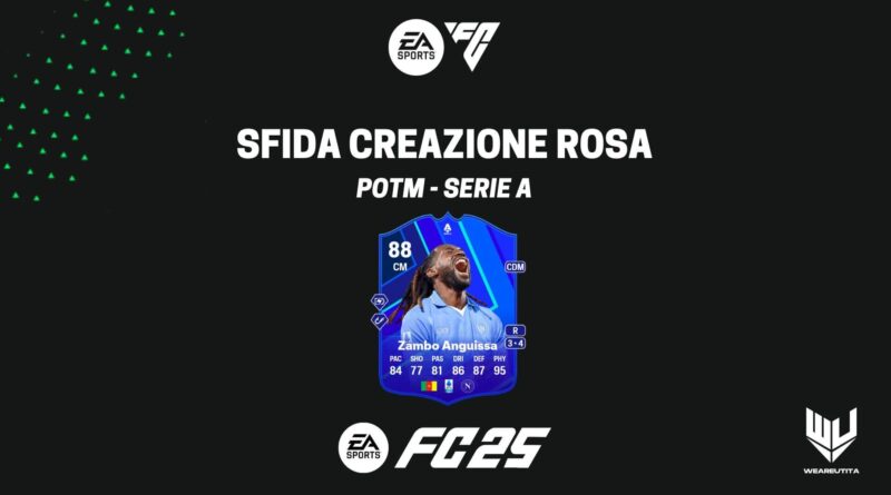 FC 25: Zambo Anguissa POTM SBC