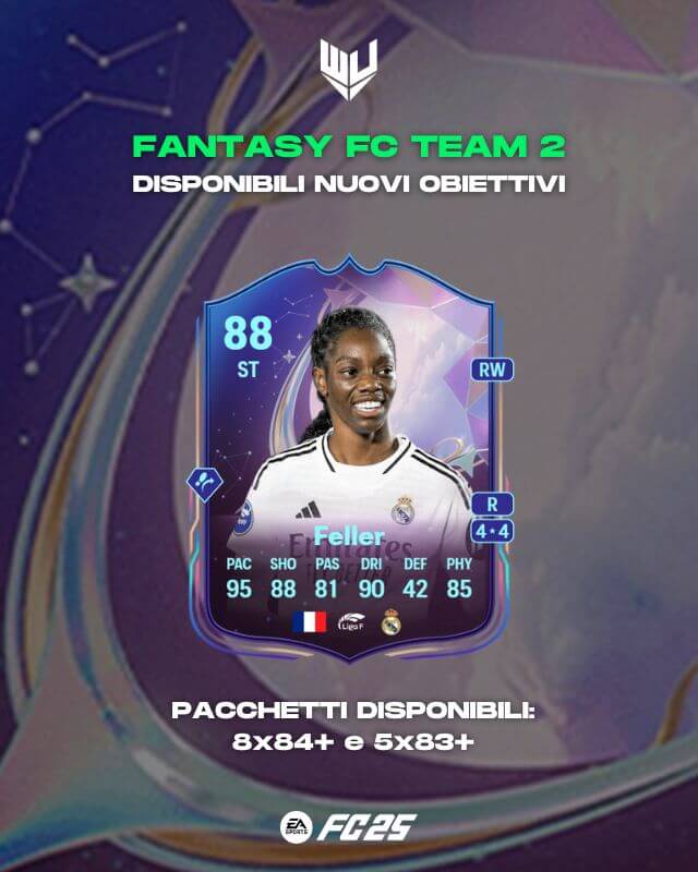 FC 25: obiettivi Fantasy FC team 2