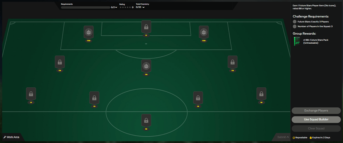 FC 25: requisiti SCR Stella del Futuro 88+ garantita