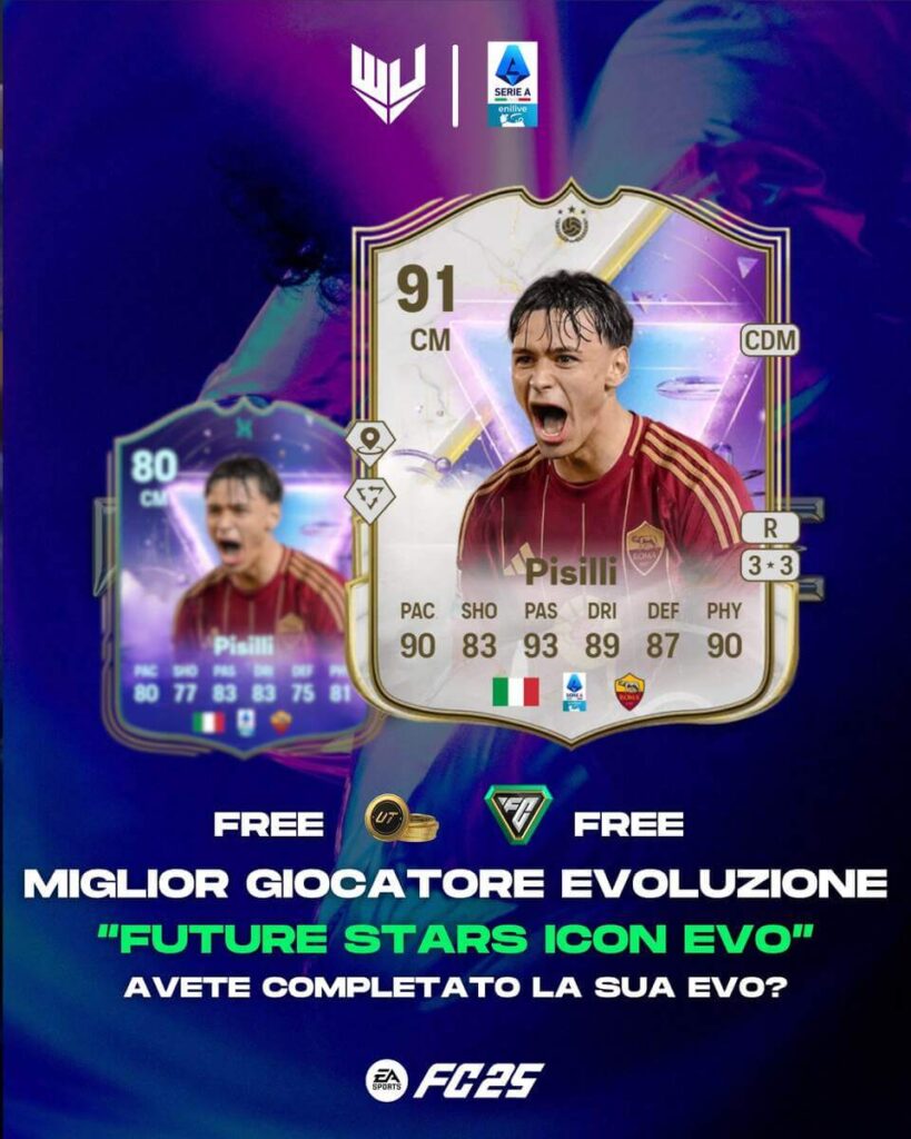 FC 25: Pisilli Icona Future Stars evolution