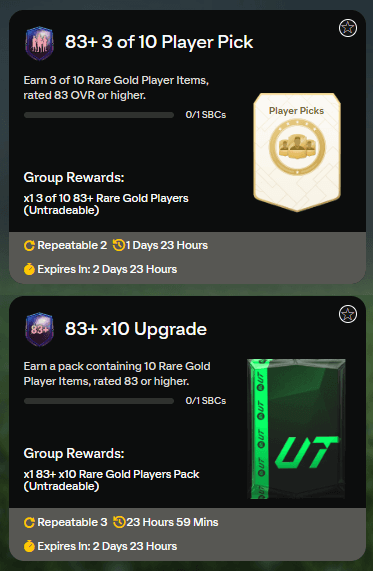 FC 25: SCR aggiornamento Fantasy FUT promo