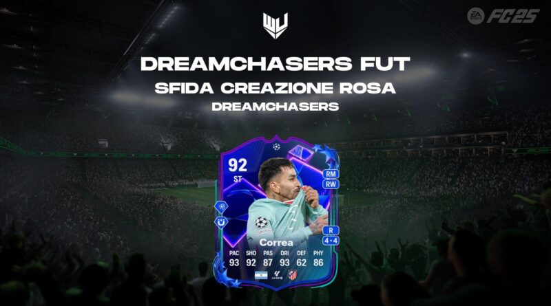 FC 25: Angel Correa Dreamchasers SBC