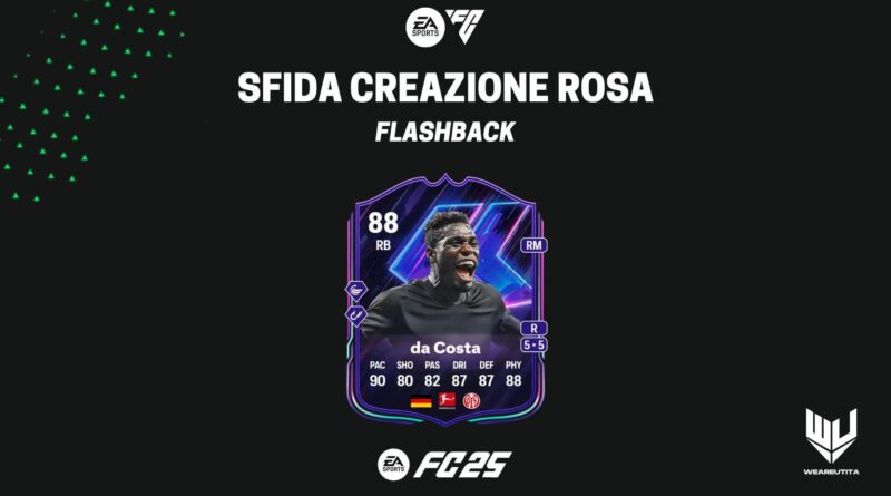 FC 25: Da Costa Flashback SBC