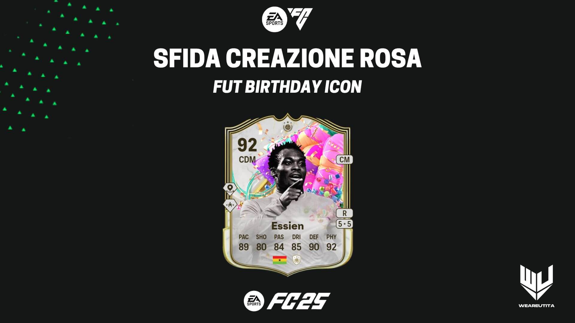 FC 25: Essien FUT Birthday Icon SBC