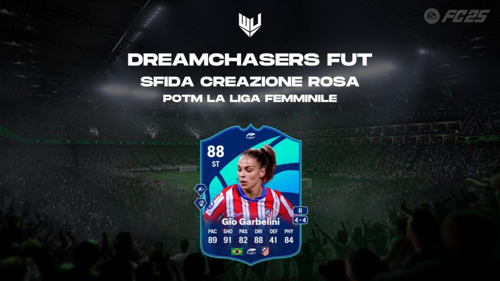 FC 25: Garbellini POTM LaLiga F SBC