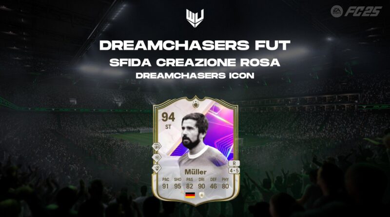 FC 25: Gerd Muller icona Dreamchasers SBC