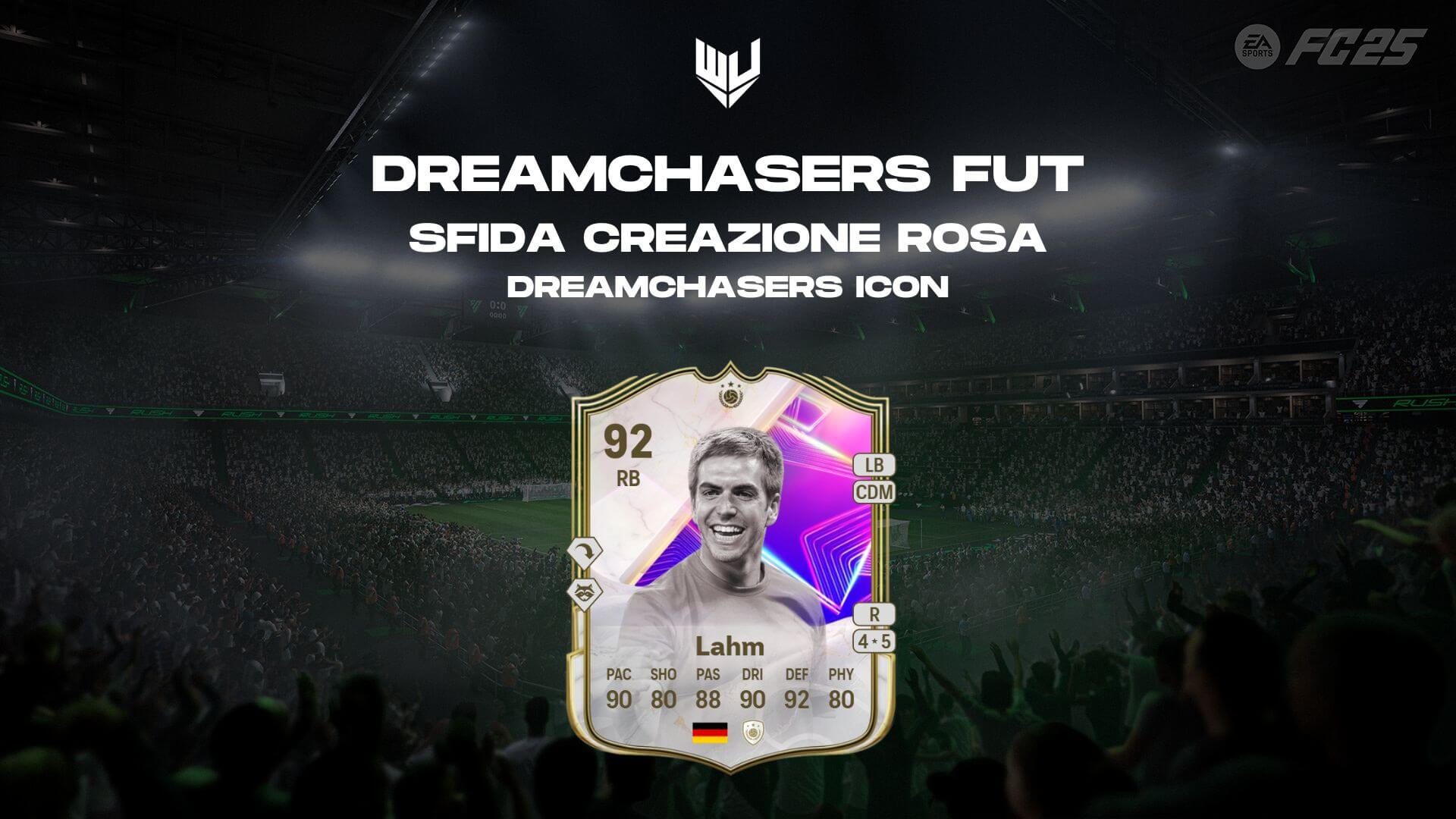 FC 25: Lahm Dreamchasers Icon SBC