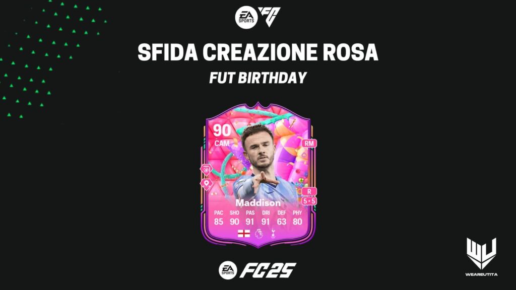 FC 25: Maddison FUT Birthday SBC