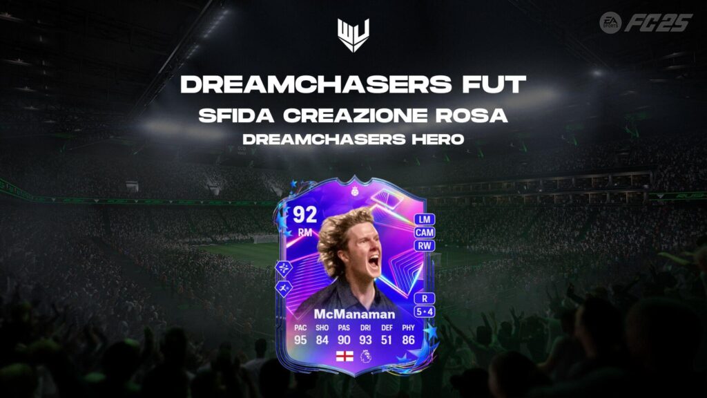 FC 25: McManaman Dreamchasers Hero SBC