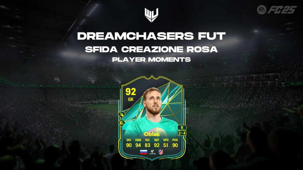 FC 25: Oblak Player Moments SBC