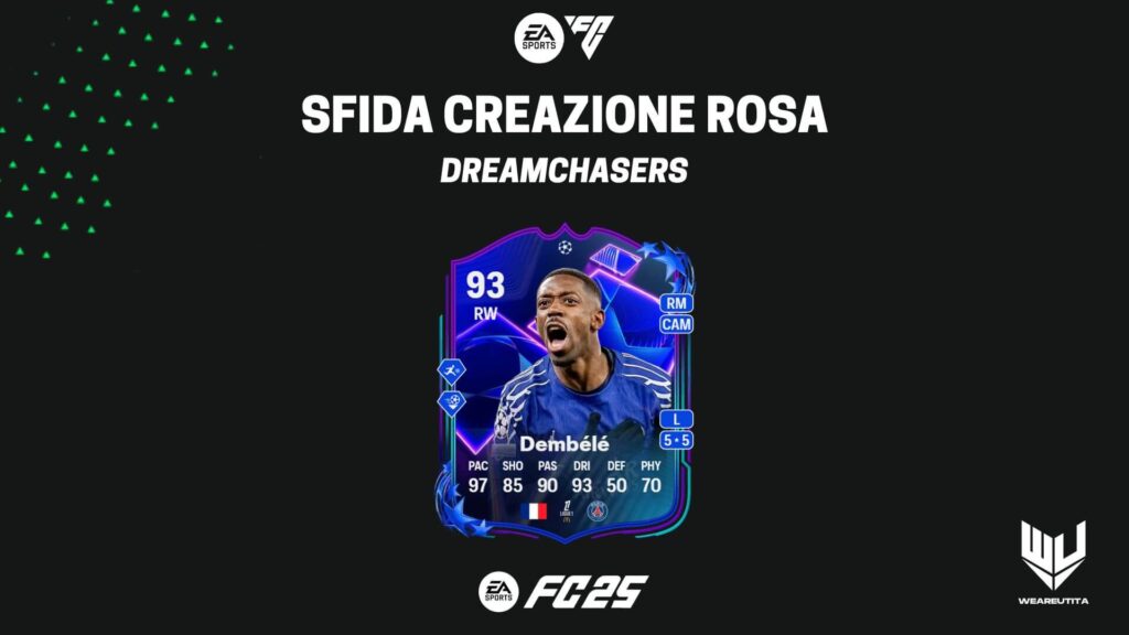 FC 25: Dembélé Dreamchasers SBC