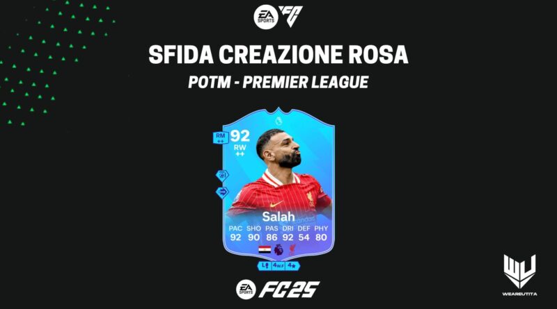 FC 25: Salah 92 POTM SBC