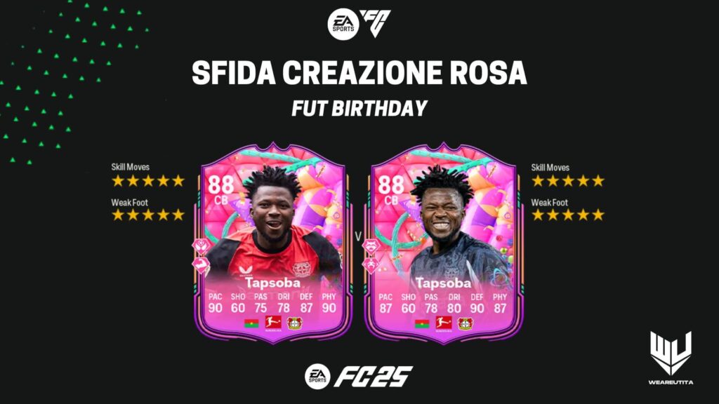 FC 25: Tapsoba FUT Birthday SBC