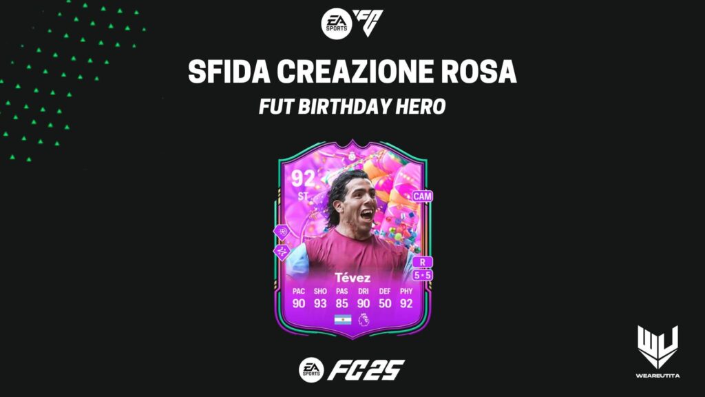 FC 25: Carlos Tevez FUT Birthday Hero SBC