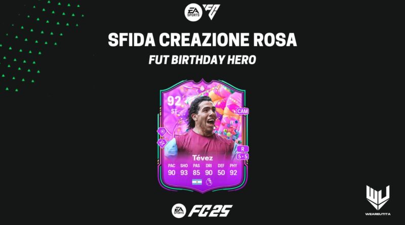 FC 25: Carlos Tevez FUT Birthday Hero SBC