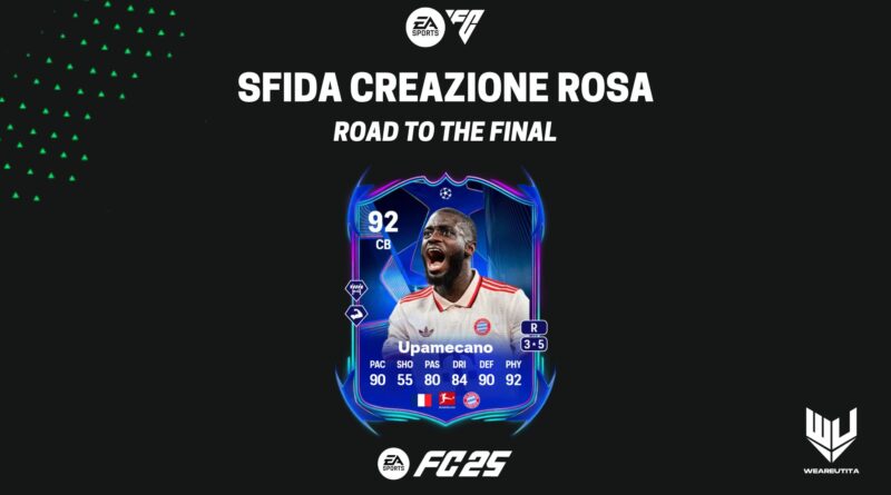 FC 25: Upamecano RTTF SBC