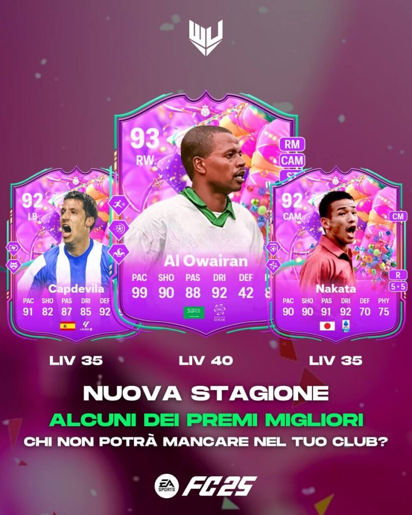 FC 25: premi FUT Birthday Hero stagione 6