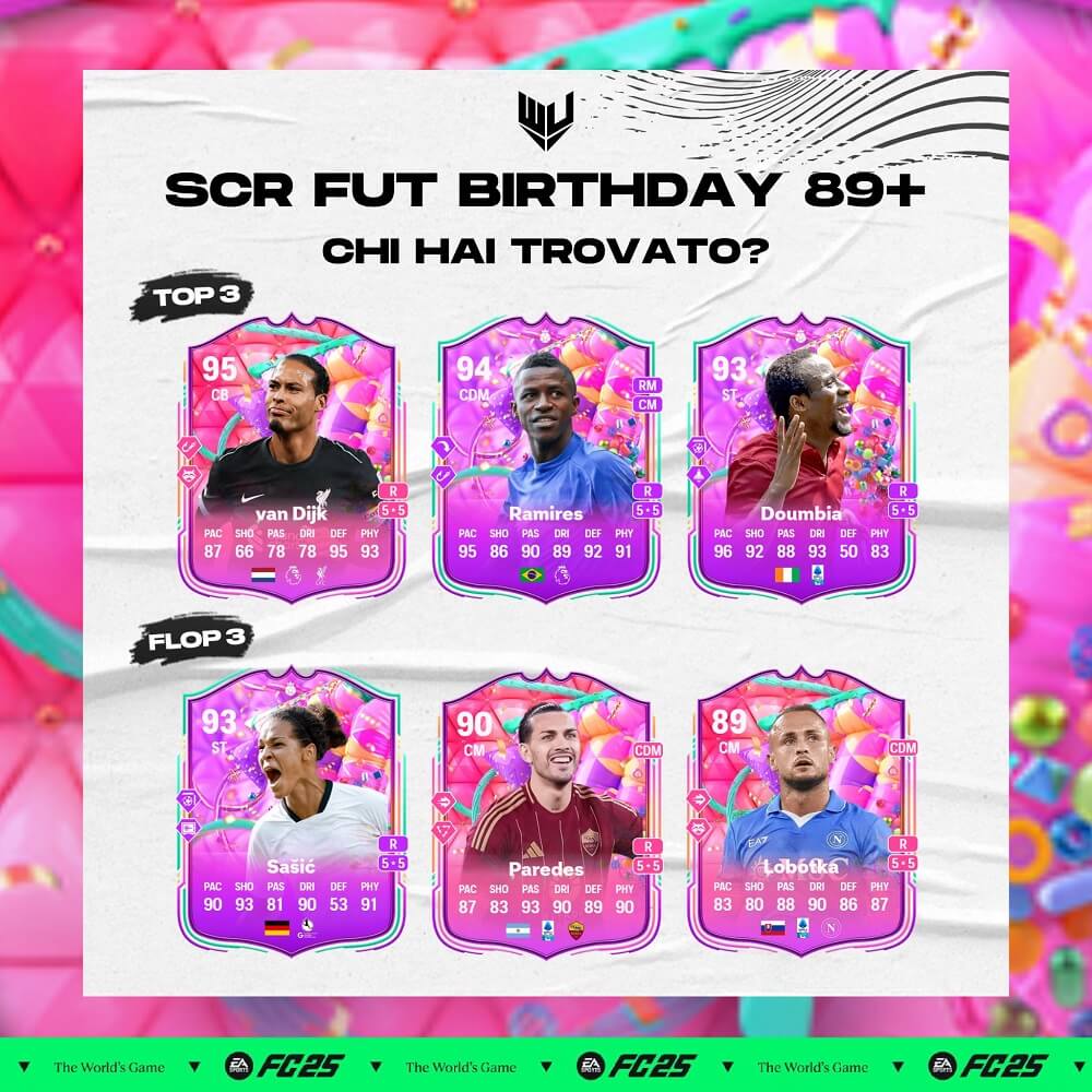 FC 25: top e flop pull FUT Birthday 89+ SBC