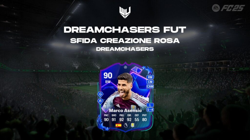 FC 25: Marco Asensio Dreamchasers SBC