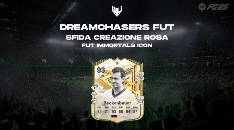 FC 25: Beckenbauer FUT Immortals Icon SBC