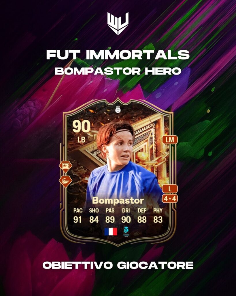 FC 25: Bompastor FUT Immortals Hero obiettivo