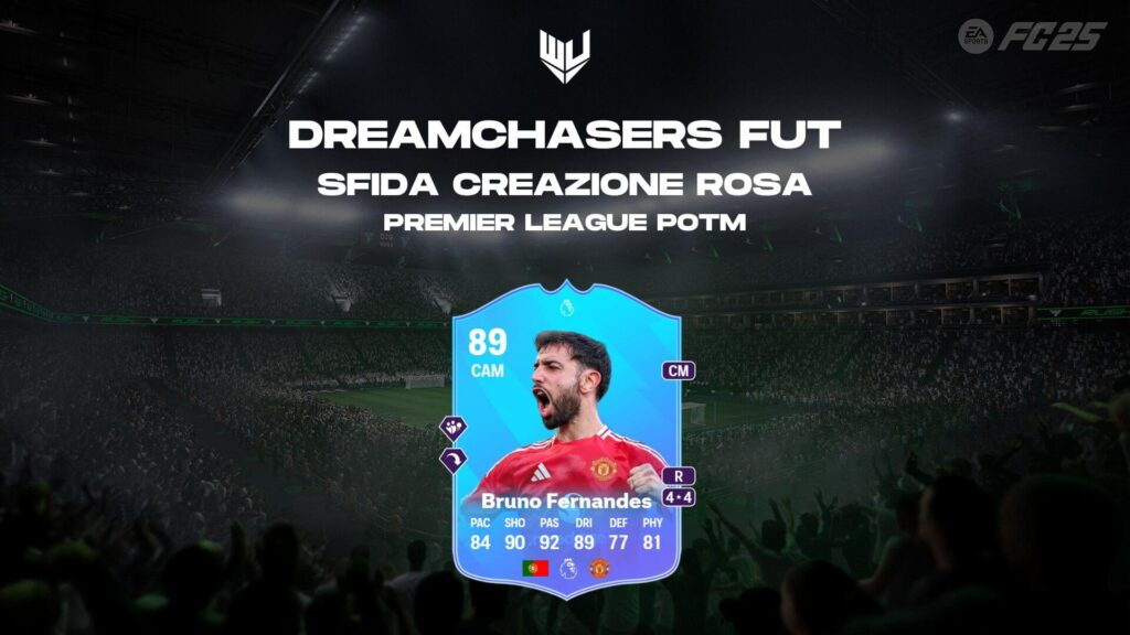 FC 25: Bruno Fernandes POTM SBC