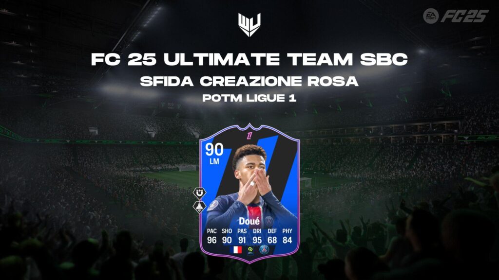 FC 25: Doué Ligue 1 POTM SBC