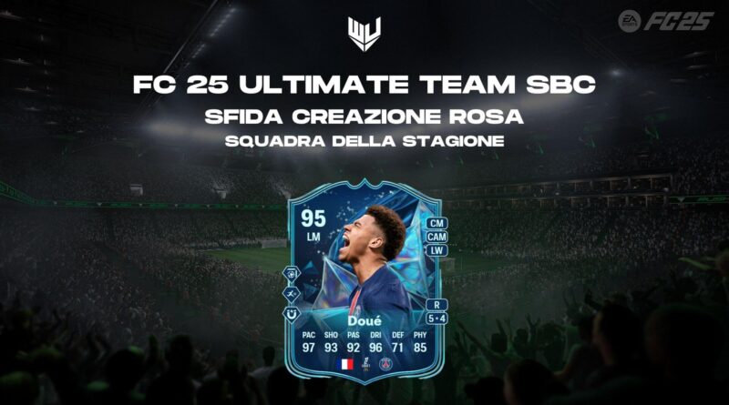 FC 25: Doué TOTS SBC