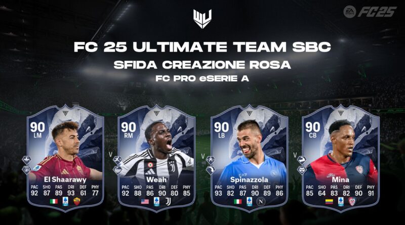 FC 25: FC PRO eSerie A SBC