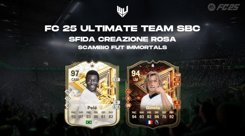 FC 25: SCR scambio FUT Immortals garantito