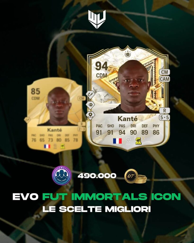 FC 25: Kanté FUT Immortals evo