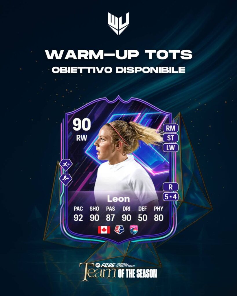 FC 25: Leon Flashback TOTS obiettivo