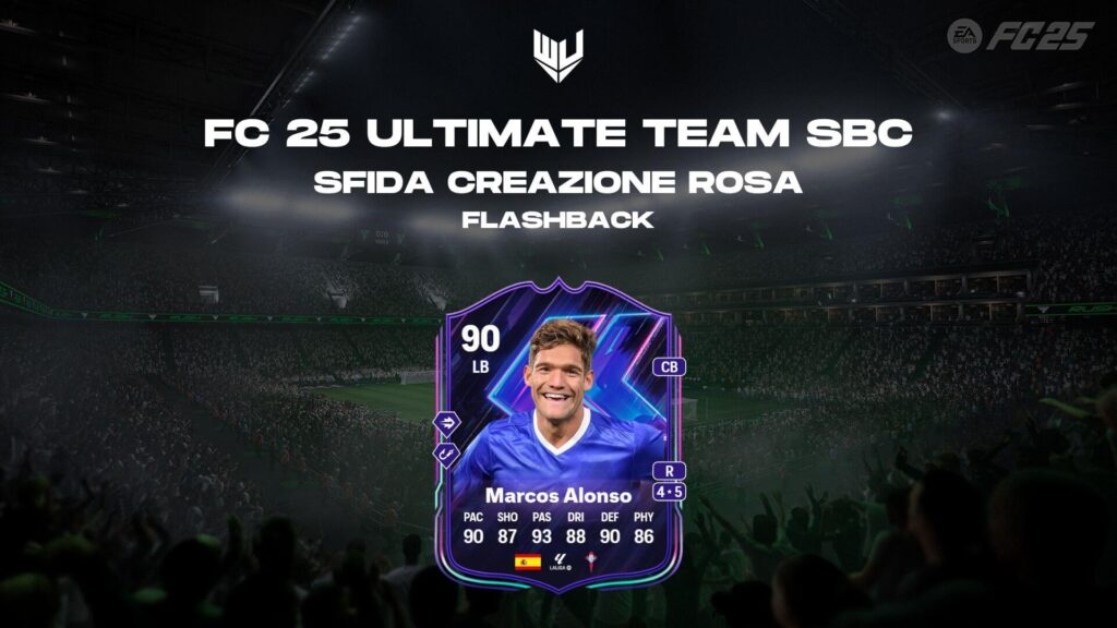 FC 25: Marcos Alonso Flashback SBC