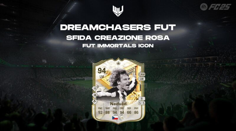FC 25: Pavel Nedved FUT Immortals Icon SBC
