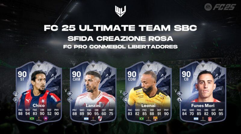 FC 25: FC PRO Conmebol Libertadores SBC