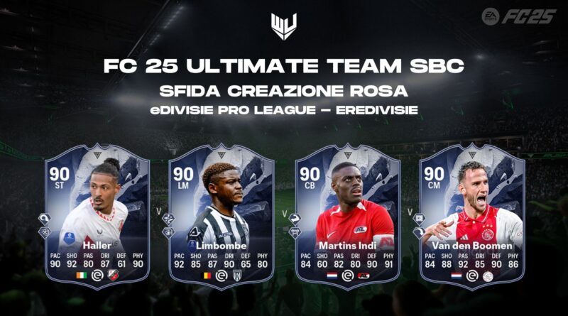 FC 25: PRO League Eredivisie SBC