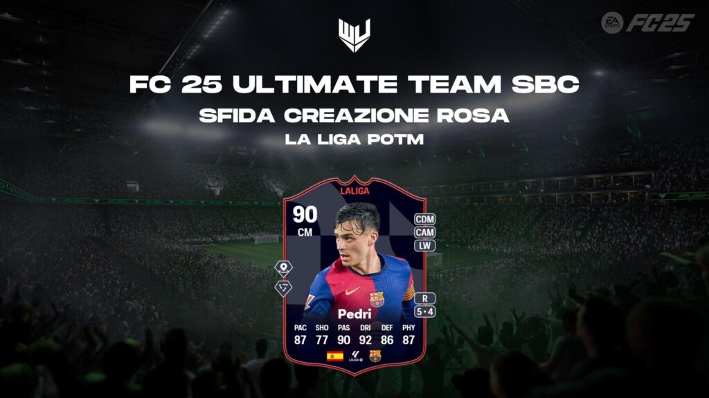 FC 25: Pedri LaLiga POTM SBC