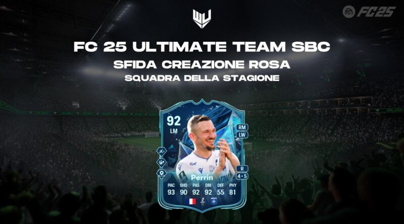 FC 25: Gaetan Perrin TOTS SBC