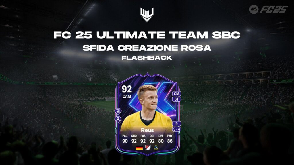 FC 25: Marco Reus Flashback SBC