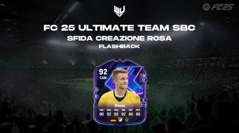 FC 25: Marco Reus Flashback SBC
