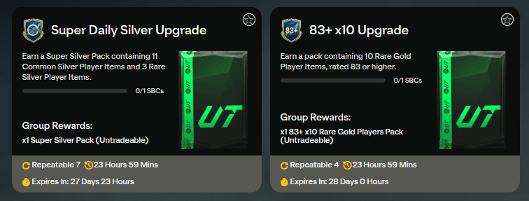 FC 25: SCR aggiornamento TOTS Warm-Up