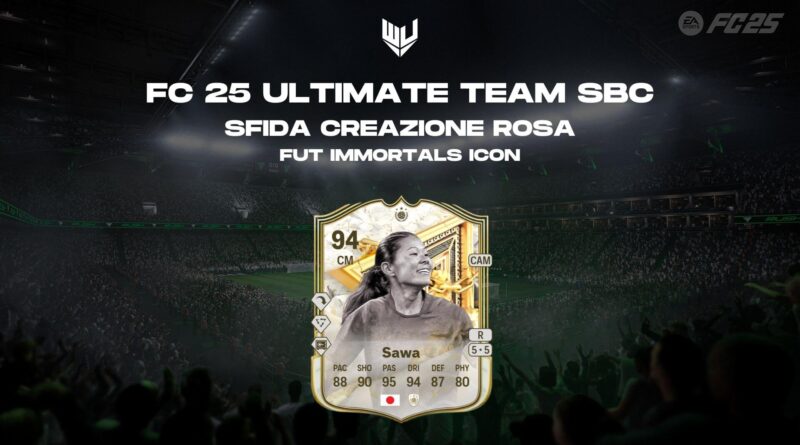FC 25: Sawa FUT Immortals Icon SBC