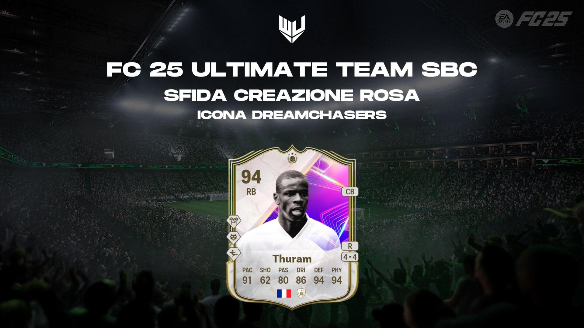 FC 25: Thuram Icona Dreamchasers SBC