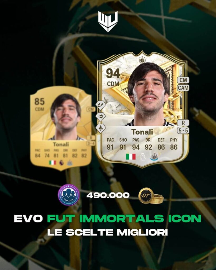 FC 25: Tonali FUT Immortals evo